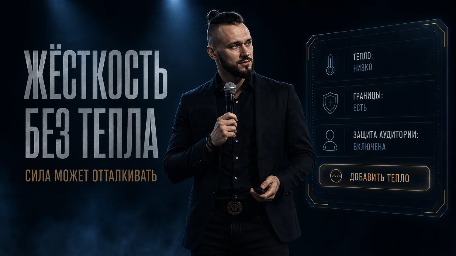 Ошибка №5. Чрезмерная жёсткость и отсутствие тепла